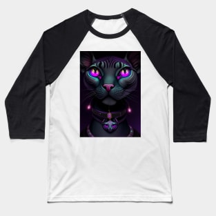 Mysterious Sphynx Baseball T-Shirt